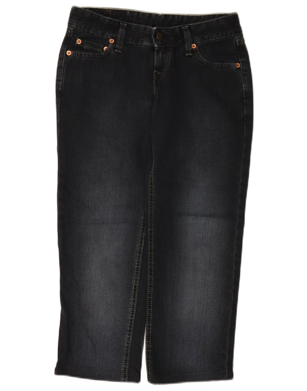 Levi's Jeans Capri De Cintura Baja 557 Para Mujer W25 L22 Algodón Negro
