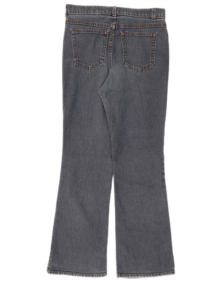 Marks & Spencer Vaqueros Bootcut para Mujer UK 12 Medium W30 L30 Algodón Azul