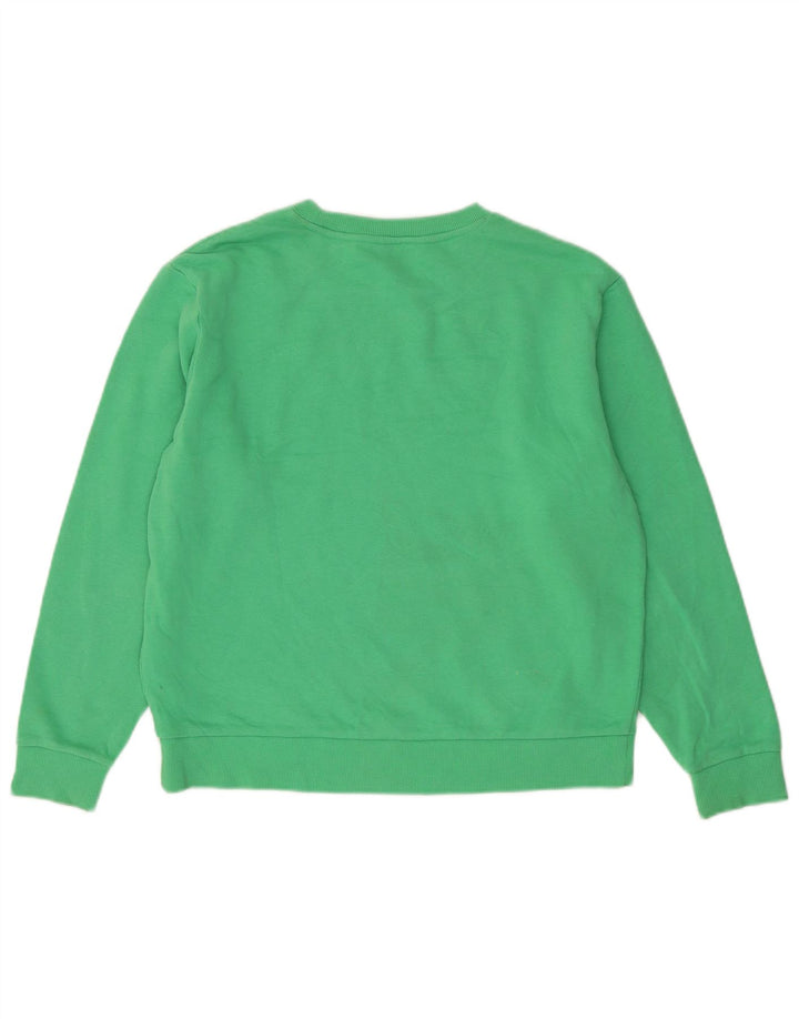 Marks & Spencer - Sudadera extragrande para mujer, talla 10, algodón verde pequeño