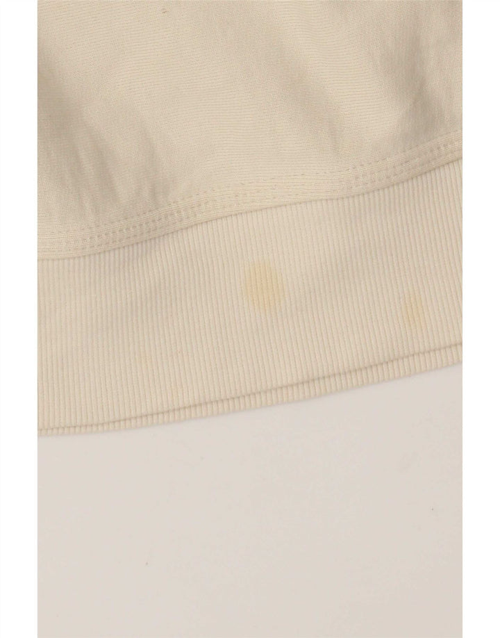 Carhartt Hombre Sudadera Jumper Large Beige Algodón
