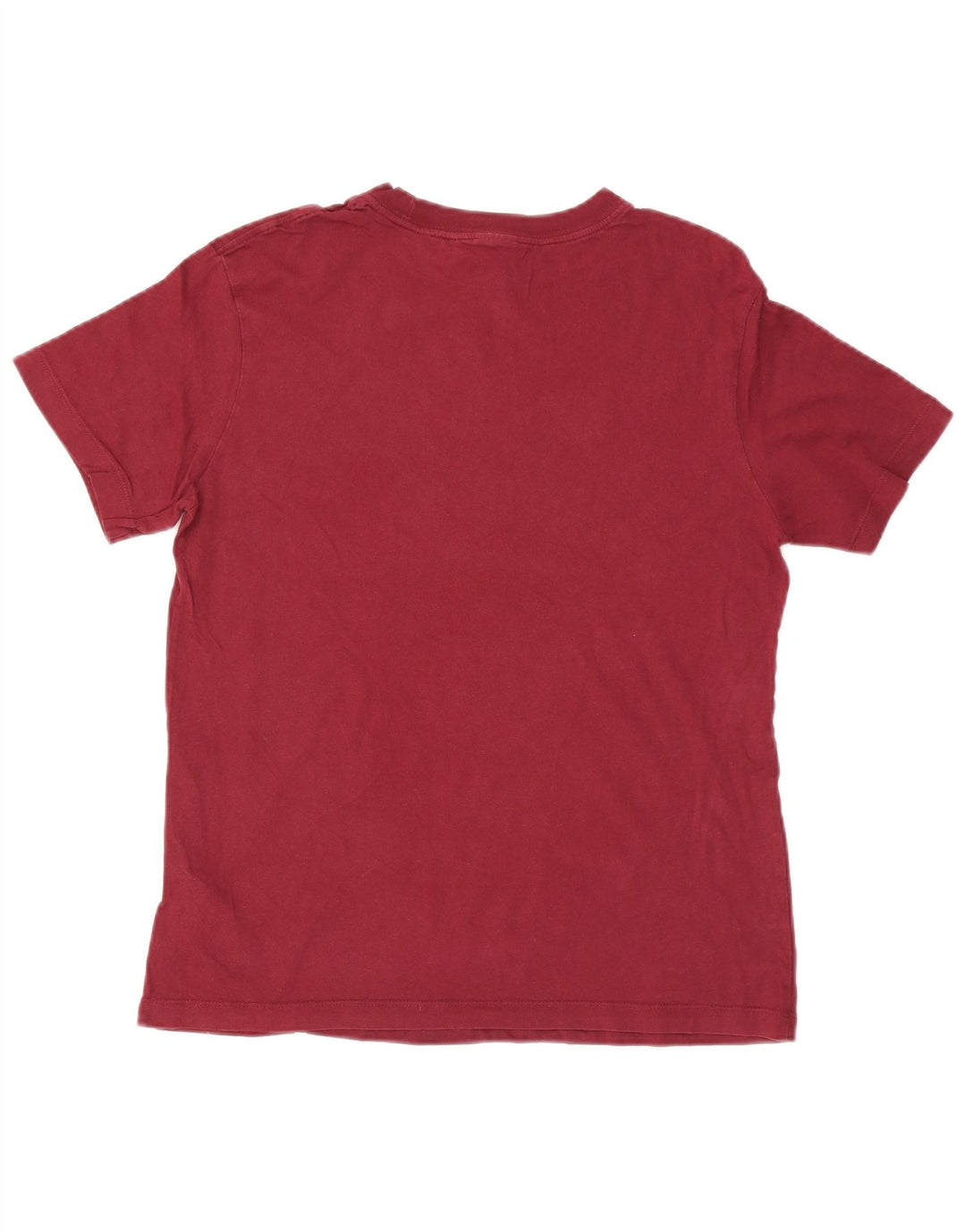Nike Camiseta gráfica para hombre Top pequeño de algodón granate