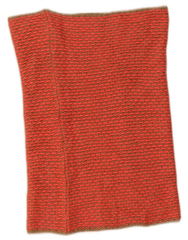 Gap Top De Punto Sin Tirantes Para Mujer Talla Única Acrílico A Rayas Naranja