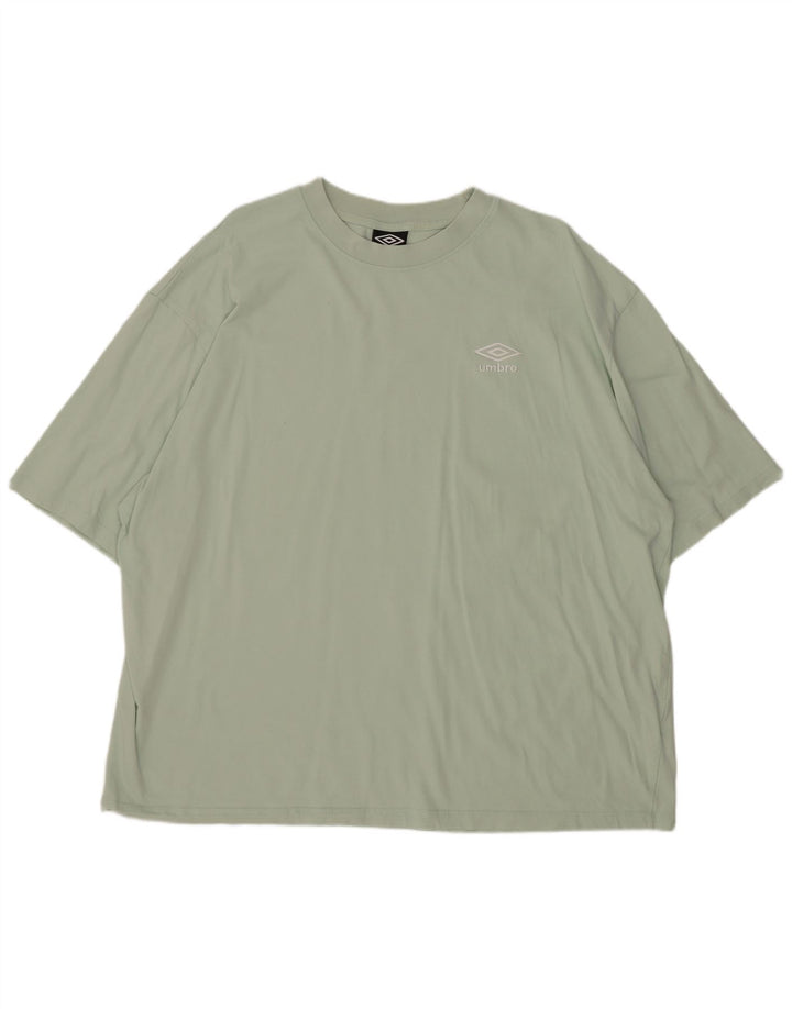 Camiseta Umbro Hombre Top 2XL Algodón Verde