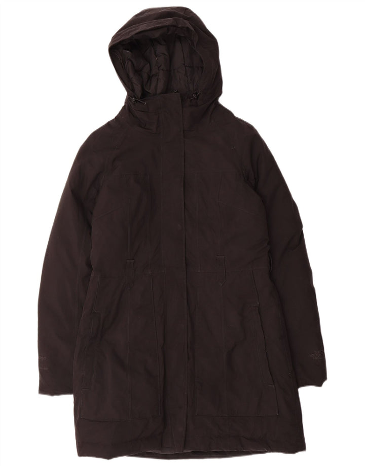 The North Face Abrigo acolchado con capucha para mujer UK 10 Small Poliéster negro