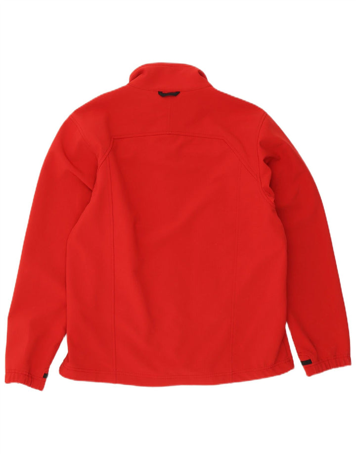Jack Wolfskin Chaqueta de chándal para hombre UK 40/42 Grande Poliéster rojo