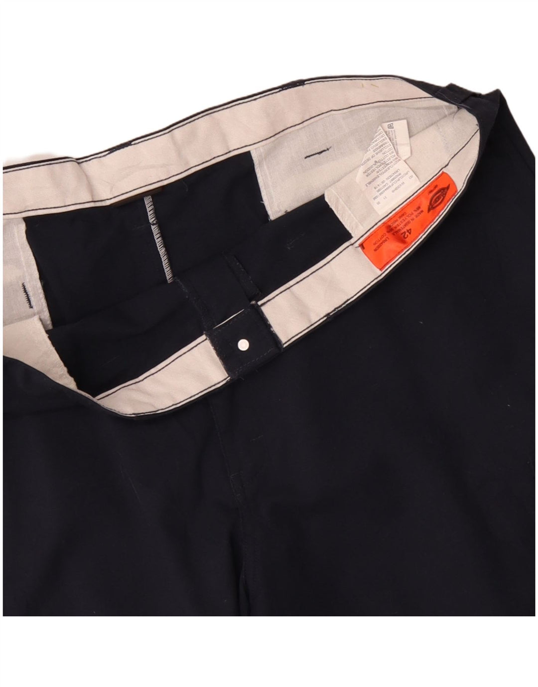 DICKIES Pantalones cortos cargo para hombre W42 2XL Poliéster azul marino