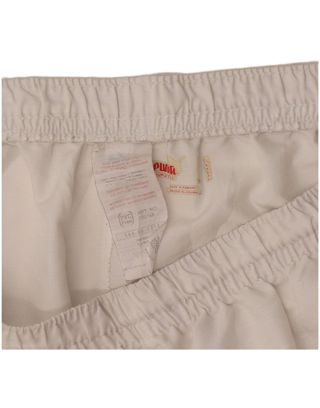 Puma Shorts deportivos gráficos para hombre XL Poliéster con bloques de color blanco
