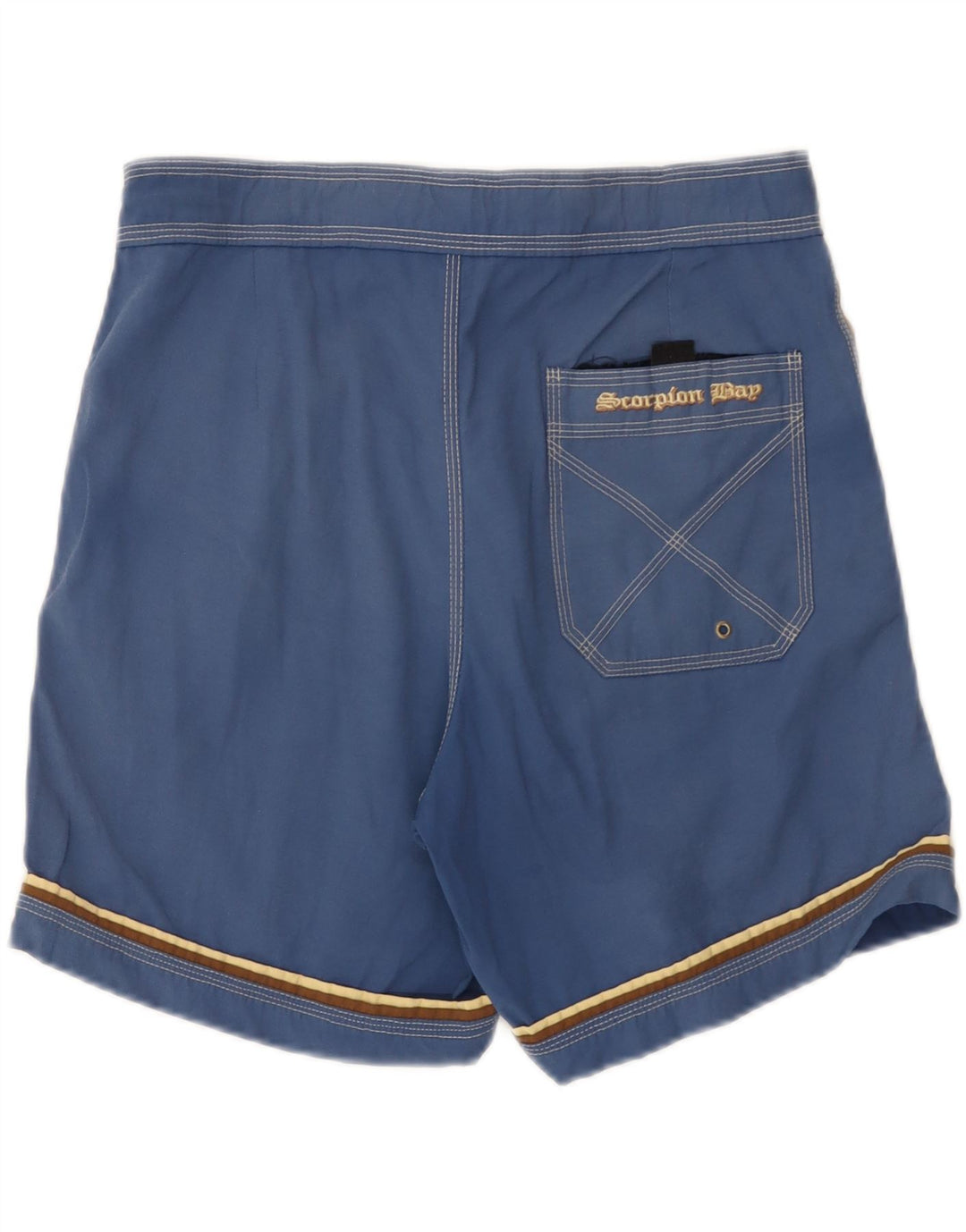 Bañador Hombre Scorpion Bay Azul Medio Algodón