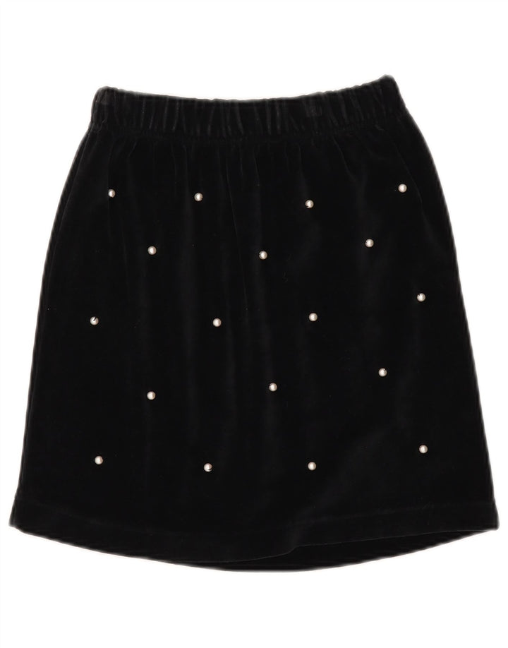 Minifalda Kenny de Terciopelo para Mujer W30 Medium Black Cotton