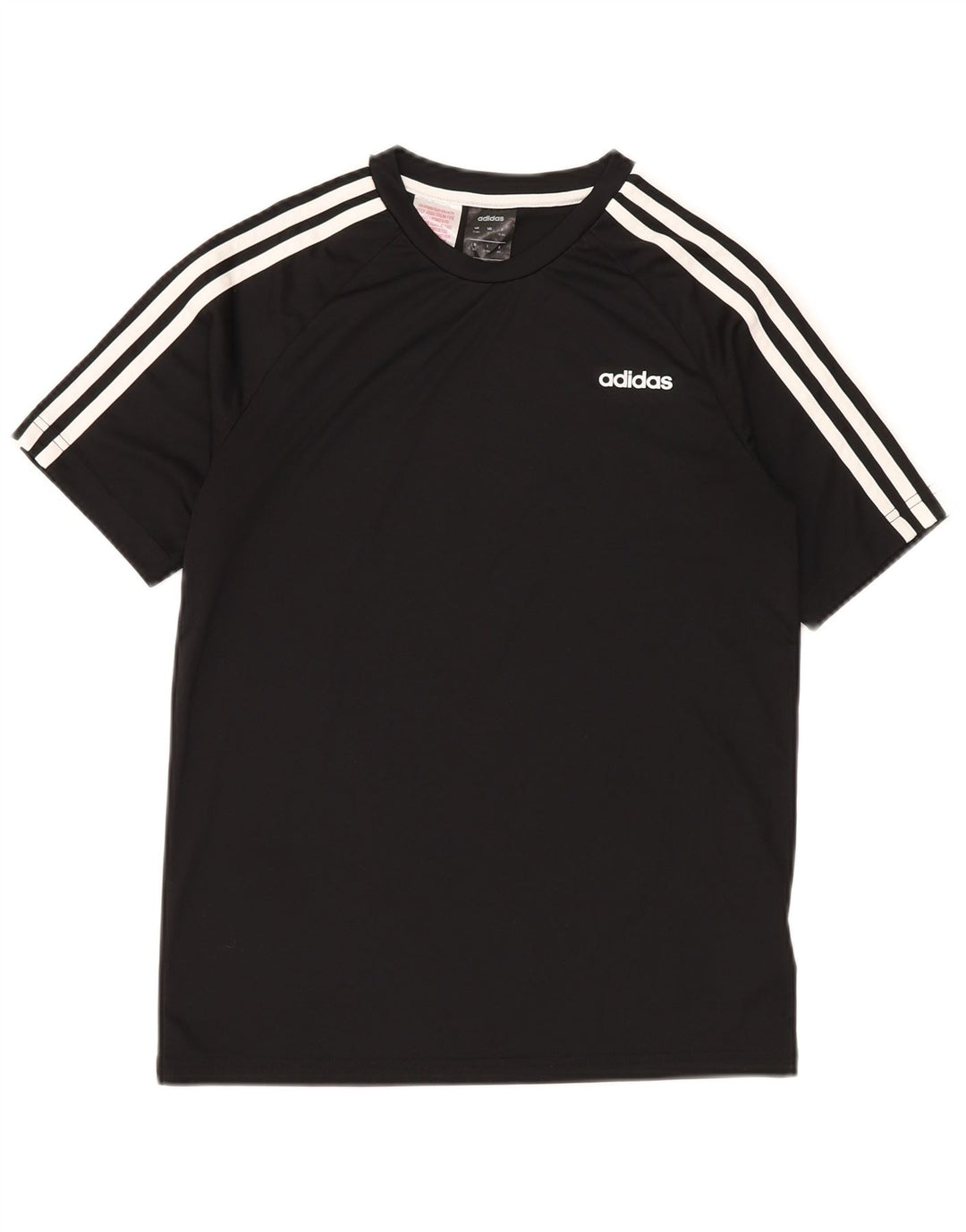 ADIDAS Camiseta Chico Climalite 13-14 Años Negro Poliéster