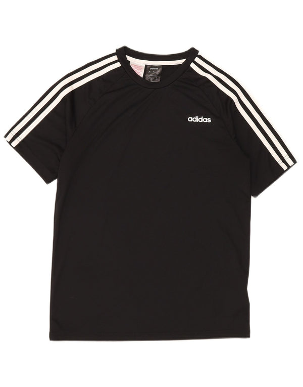 ADIDAS Camiseta Chico Climalite 13-14 Años Negro Poliéster