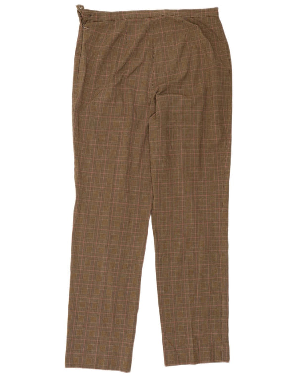 Marks & Spencer Pantalones Casuales para Mujer UK 40 Large W34 L29 Marrón