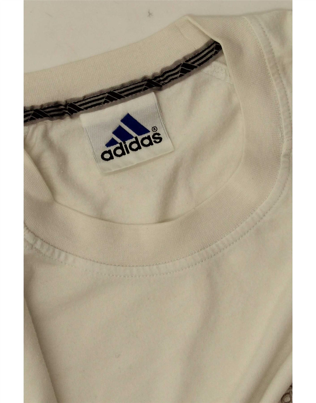 Adidas - Camiseta para hombre, talla grande, color blanco