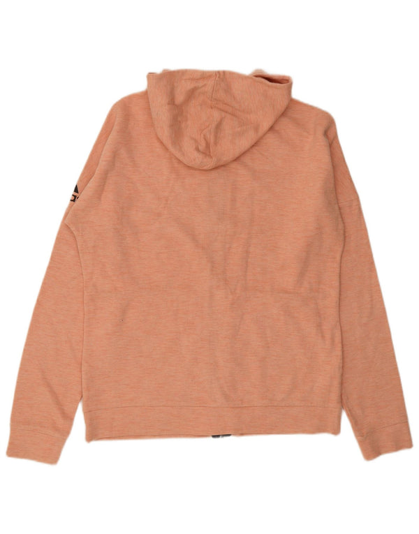 Adidas Hombre Sudadera Con Capucha Y Cremallera Suéter De Algodón Moteado Rosa Medio