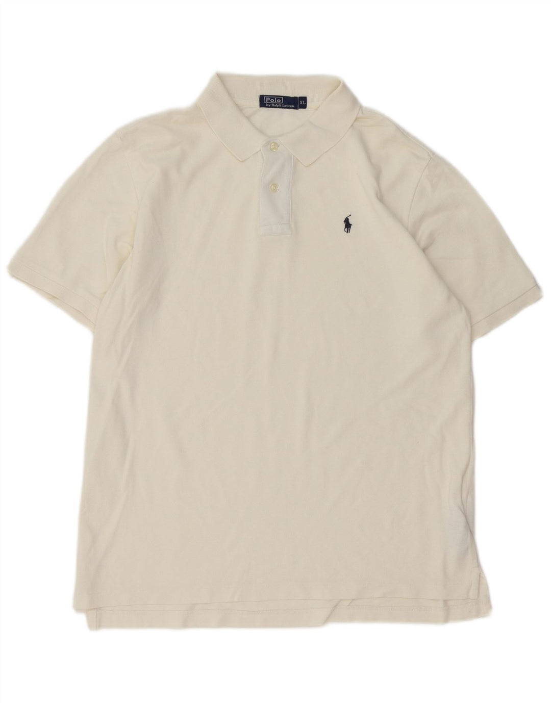 Camisa Polo Ralph Lauren Hombre XL Algodón Blanco
