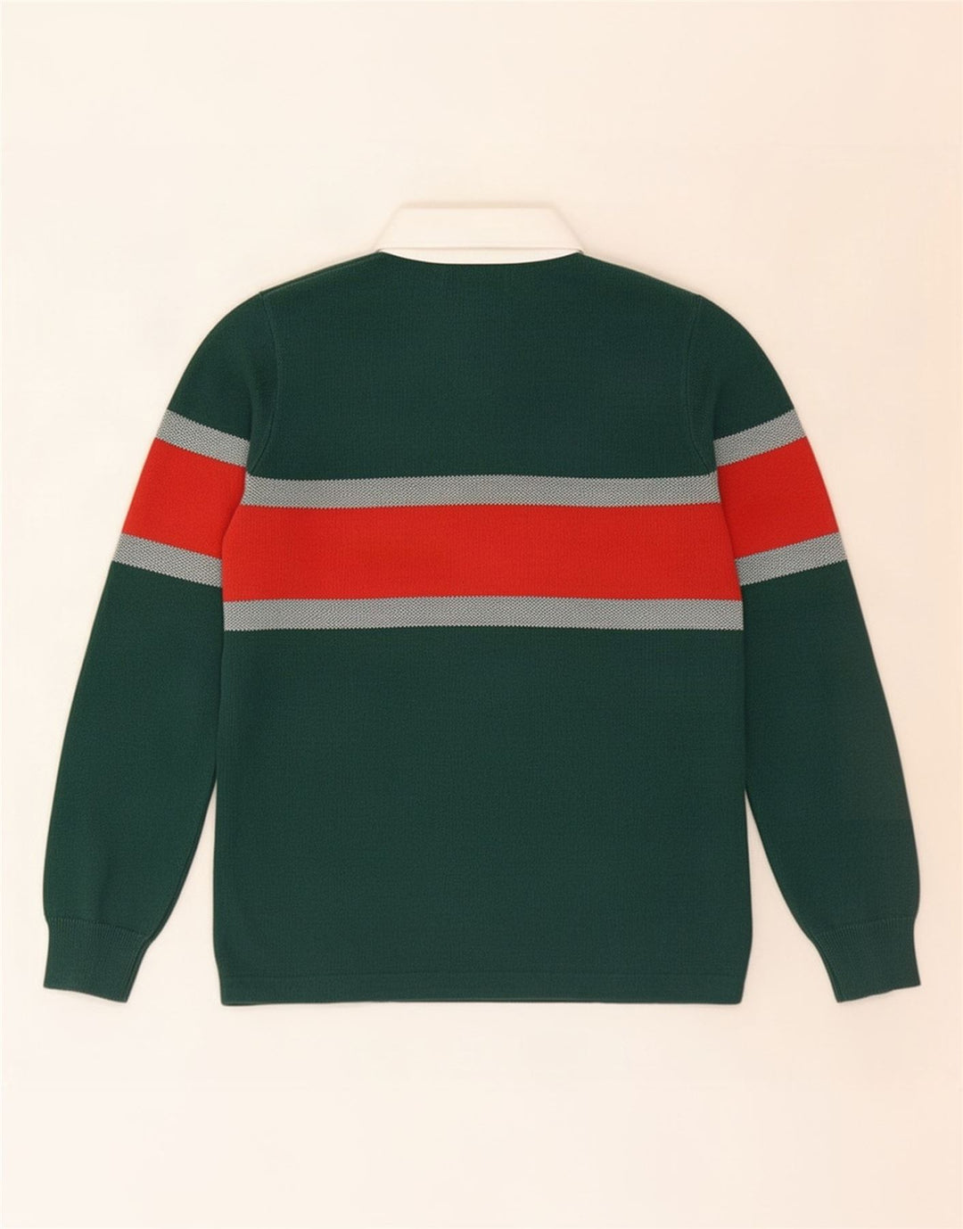 Marks & Spencer Jersey tipo polo con cuello tipo polo para hombre, talla pequeña, color verde