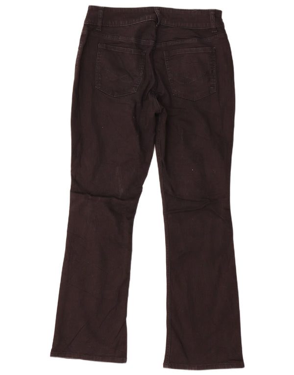 Lee Womens Riders Mid Rise Bootcut Jeans US 8 Medium W30 L29 Black Cotton