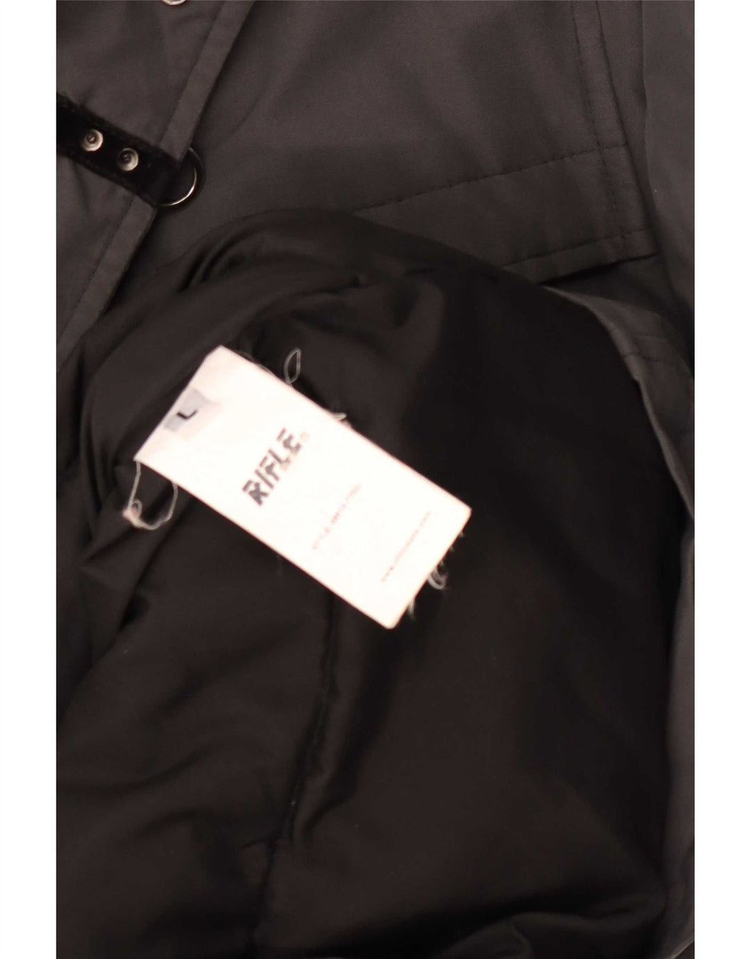 Rifle Parka para hombre UK 40 Large Gris Algodón