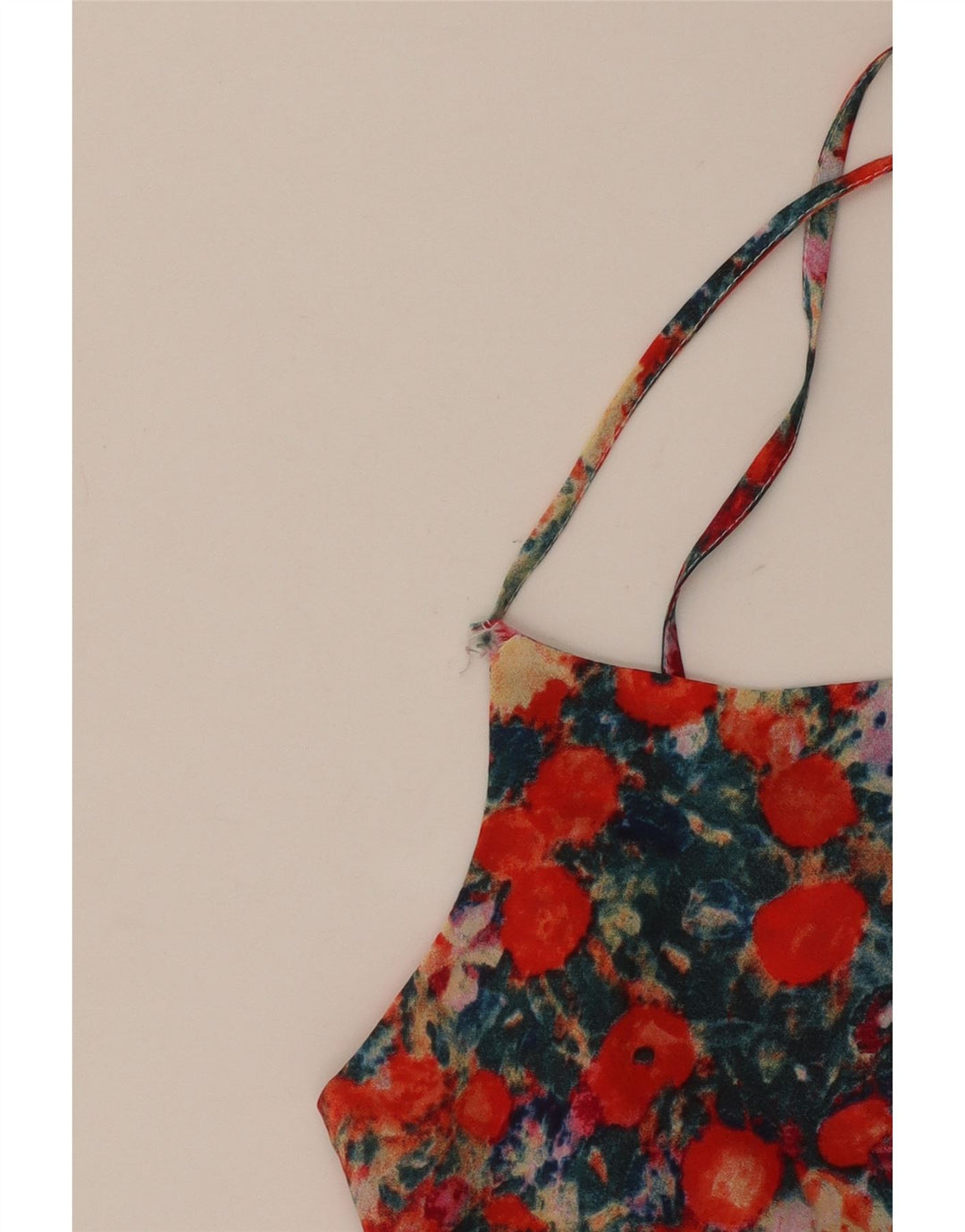 Oasis Mujer Cami Top UK 40 Pequeño Poliéster Floral Multicolor