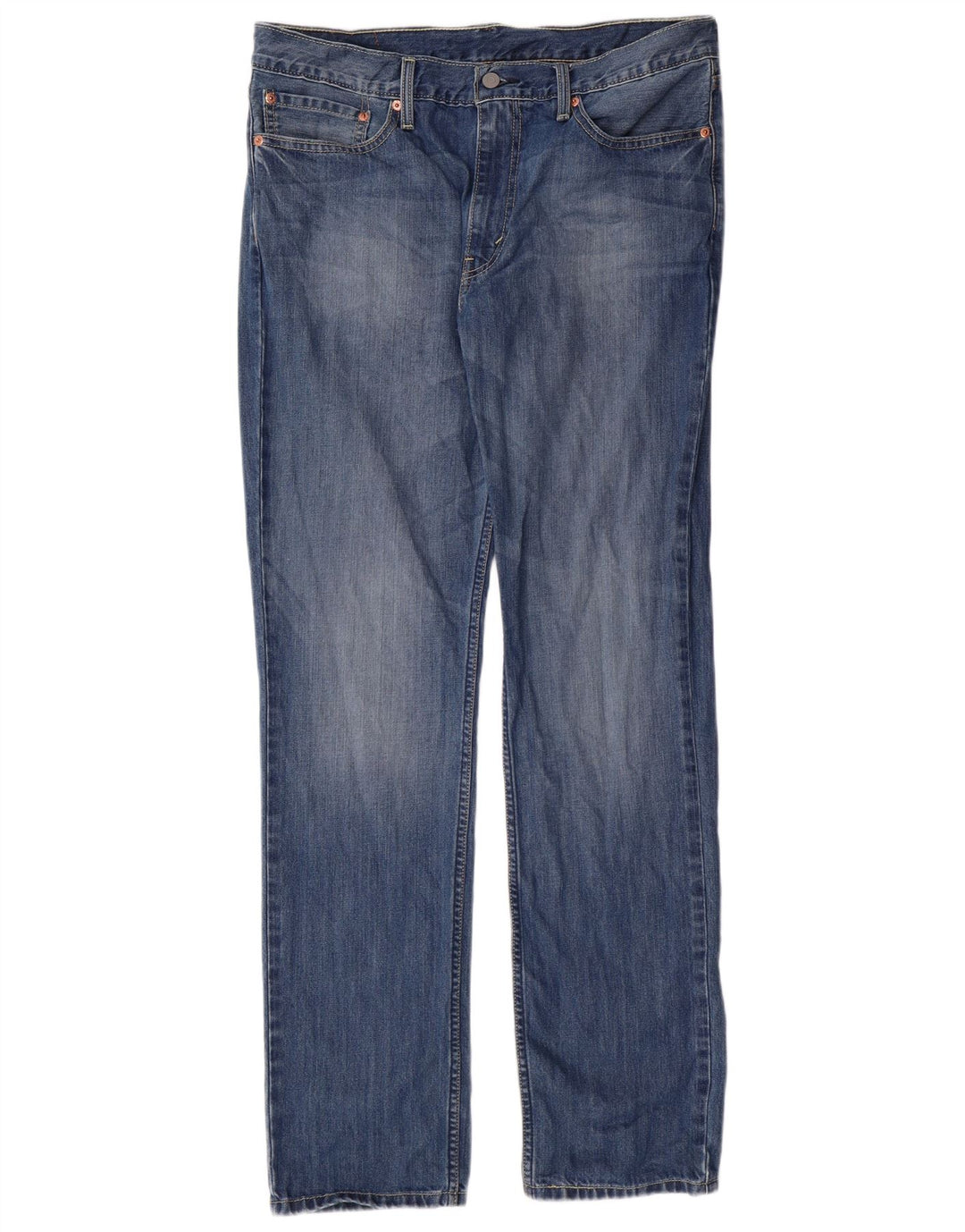 Levi's Hombre 511 Slim Jeans W36 L34 Algodón Azul