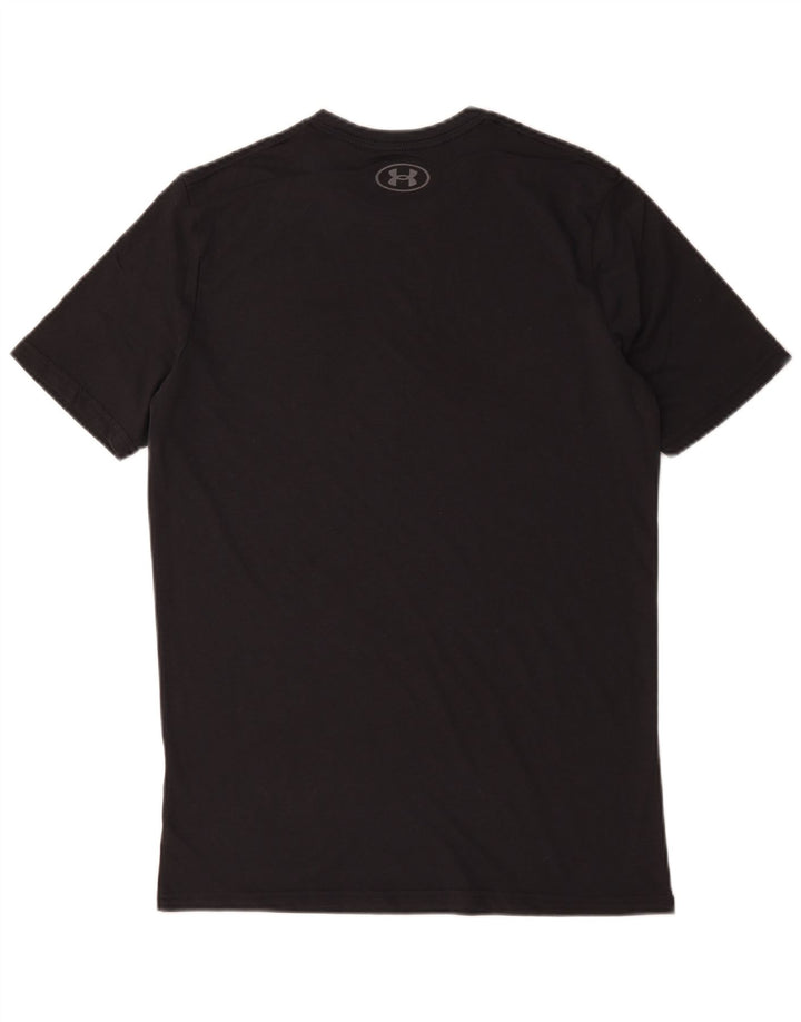 Under Armour - Camiseta para hombre, talla pequeña, color negro