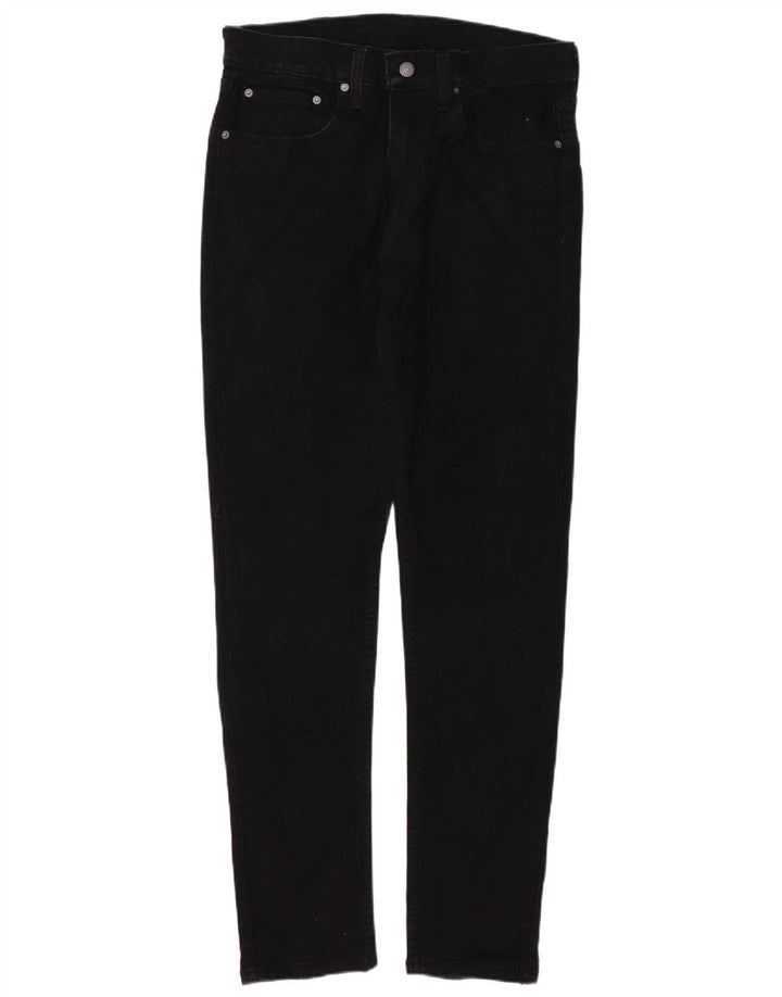 LEVI'S Jeans 512 Slim Tapered para hombre W34 L32 Algodón negro