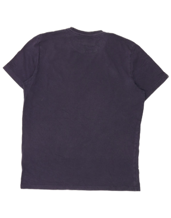 Camiseta Lyle & Scott Hombre Top Medium Azul Marino Algodón