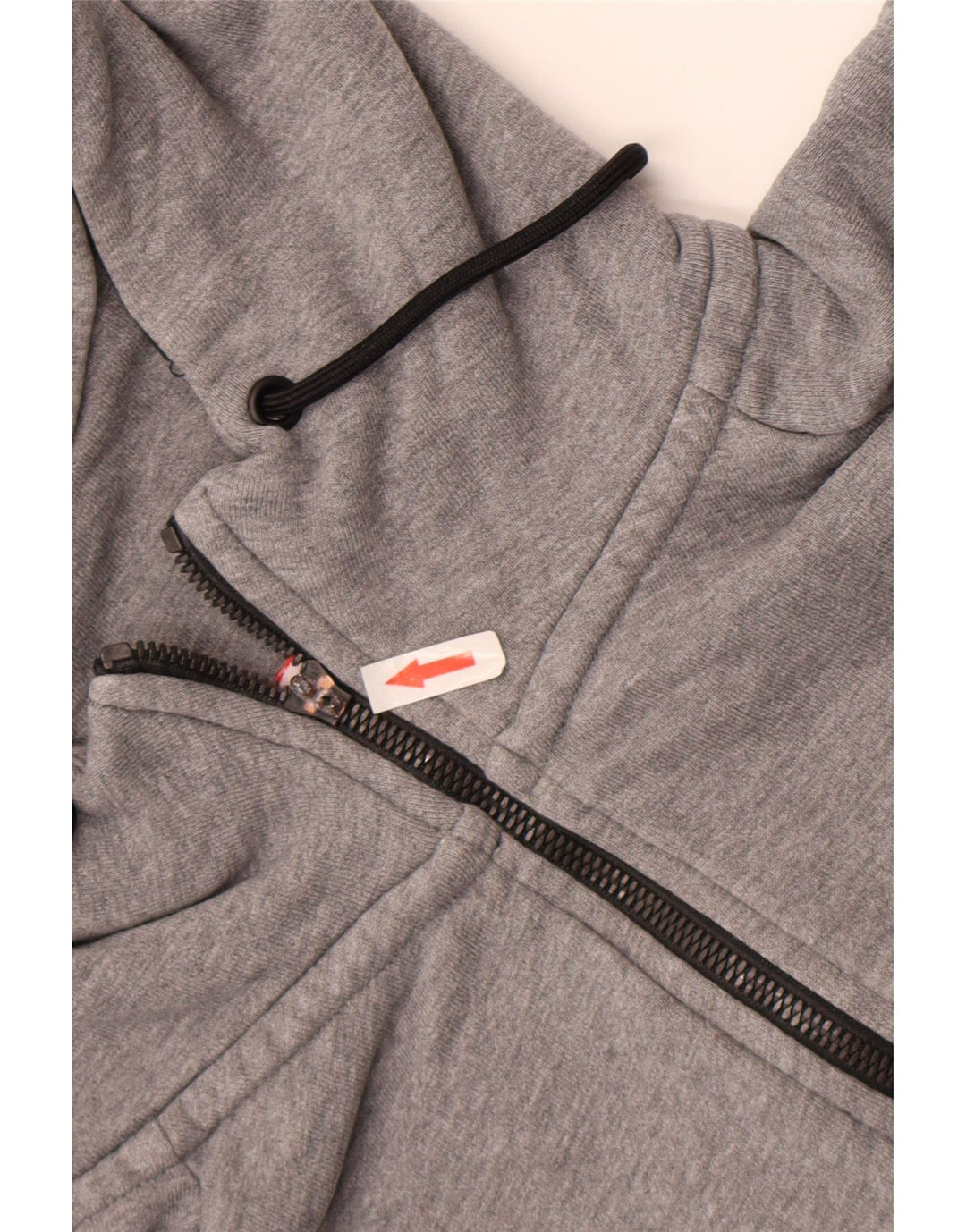 Nike Sudadera con capucha y cremallera para hombre XL Algodón gris