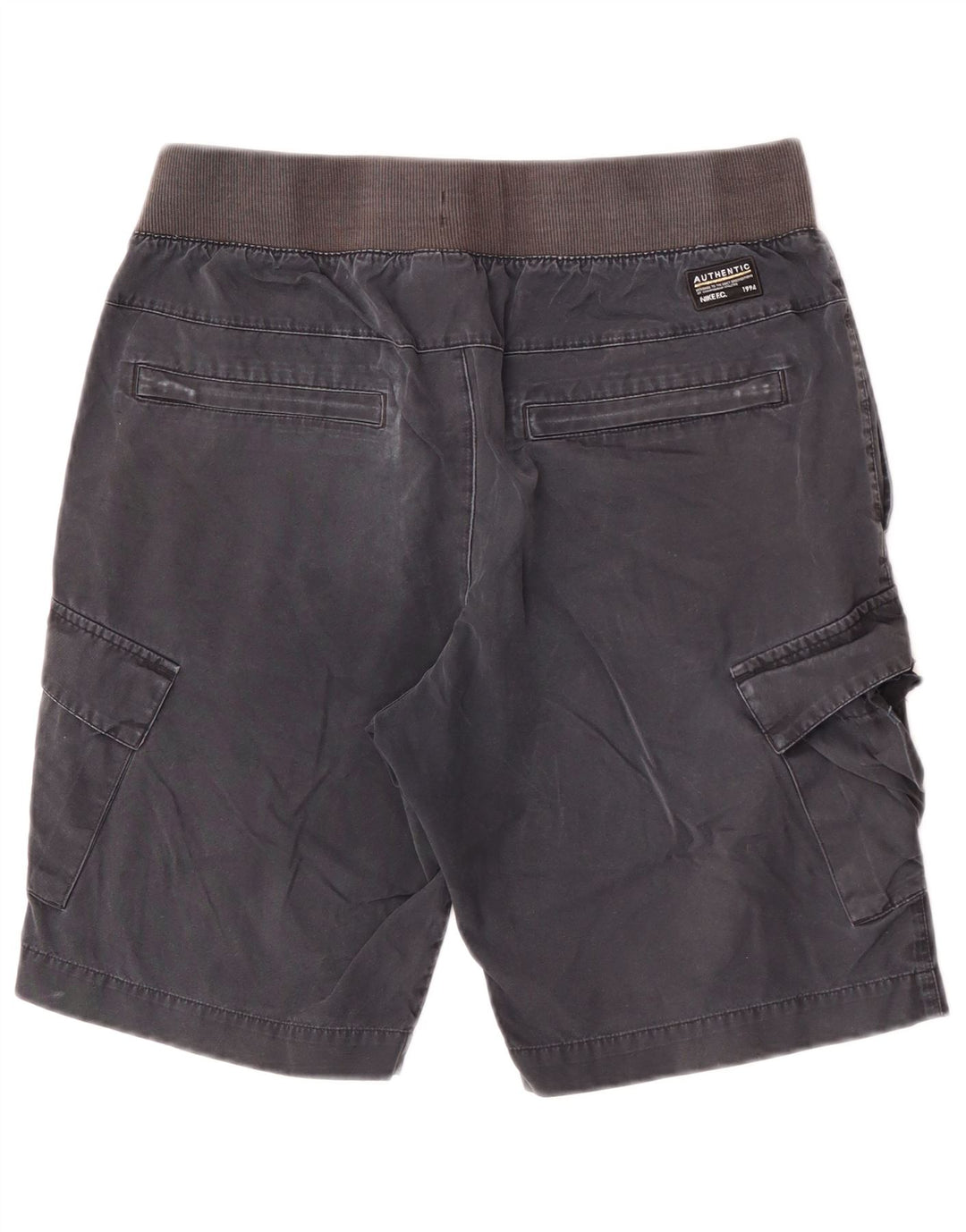 Pantalones cortos tipo cargo Nike para hombre medianos W32 algodón azul marino