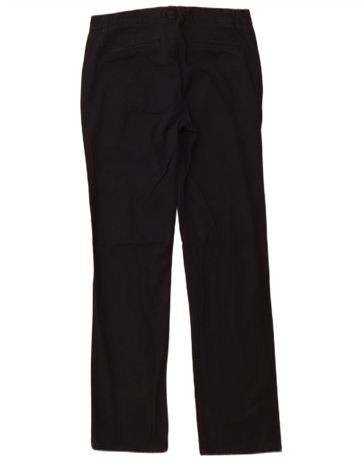 BONOBOS Pantalón chino recto para hombre W31 L32 Algodón negro