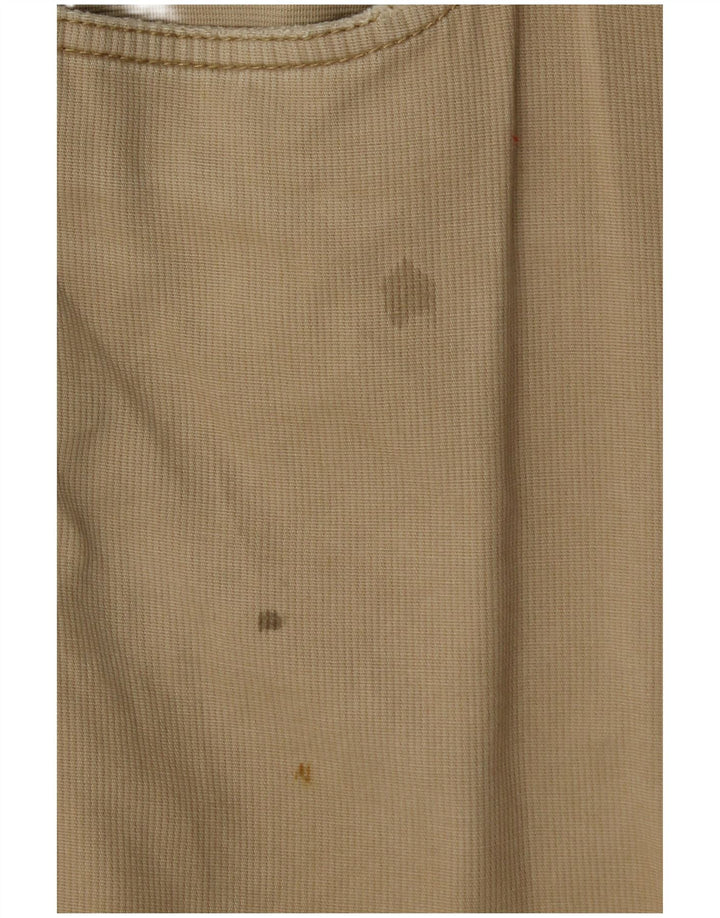 TOMMY HILFIGER Pantalones informales rectos para hombre W32 L32 Algodón beige