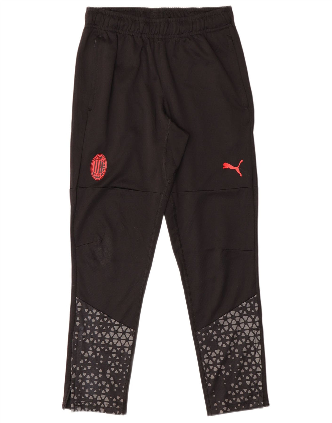 Puma Pantalones de Chándal AC Milan para Niños 11-12 Años Negro Geométrico