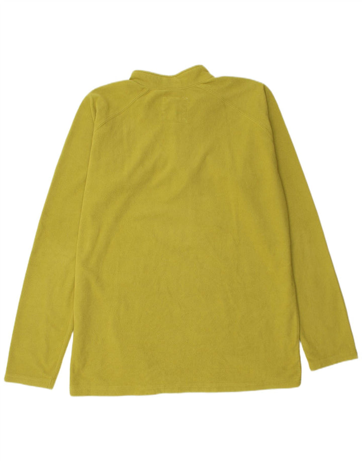 Carrera Jersey polar con cuello con cremallera para hombre 2XL Poliéster verde