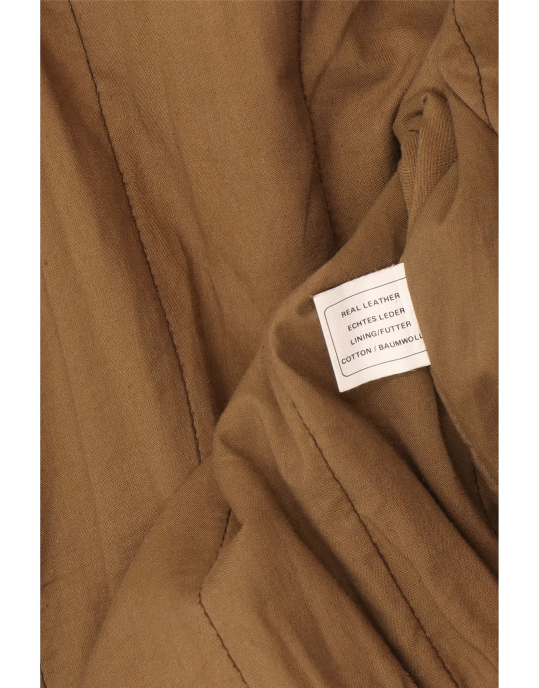 Outback Chaqueta de cuero para hombre UK 42 XL Cuero marrón