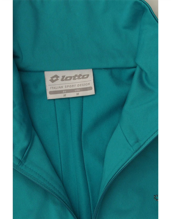 Lotto - Chaqueta de chándal para mujer, talla 40, talla M, color turquesa