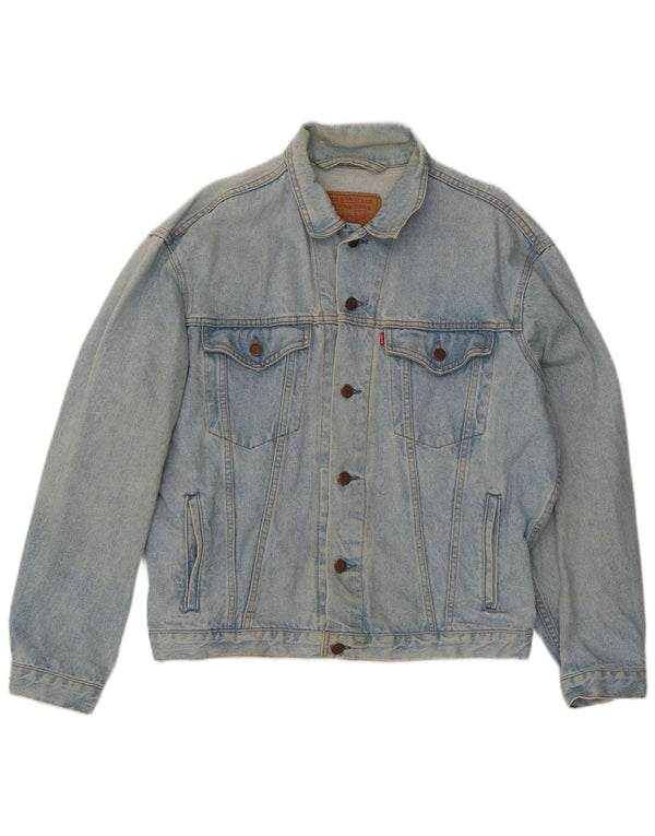 Levi's Chaqueta vaquera para hombre UK 38 Azul medio