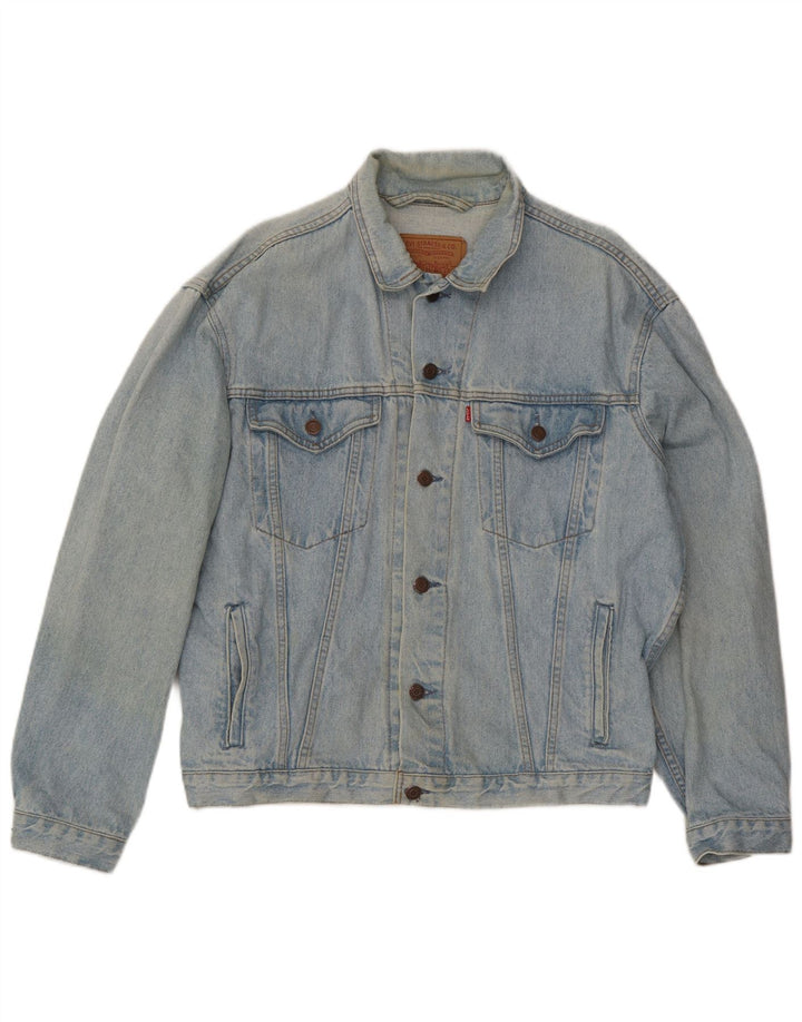 Levi's Chaqueta vaquera para hombre UK 38 Azul medio