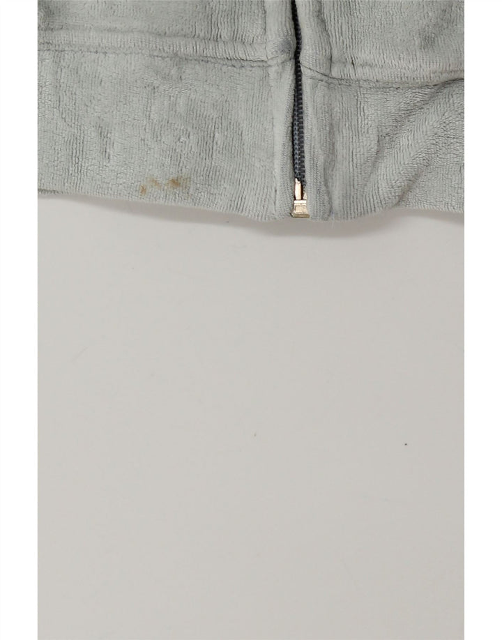 Champion Chaqueta de chándal de terciopelo para mujer UK 40 Azul medio