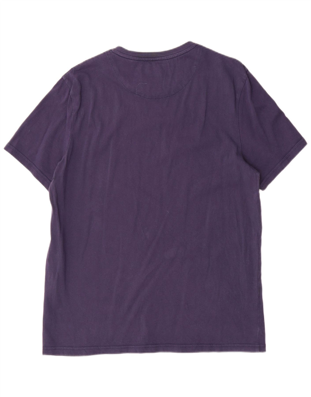 LYLE & SCOTT Camiseta para hombre Top Large Azul marino Algodón