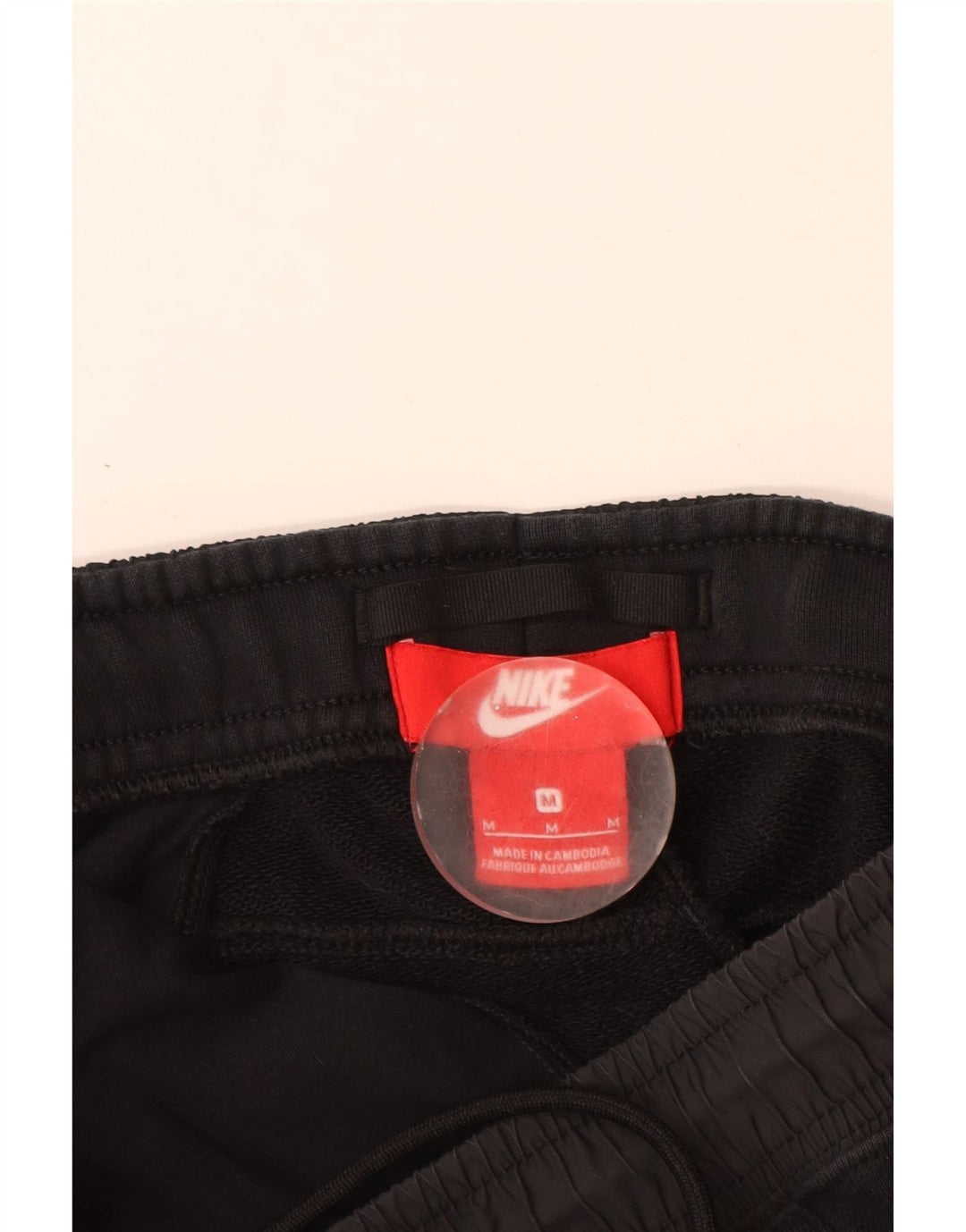 Nike Pantalones De Chándal Joggers Medium Negro Algodón