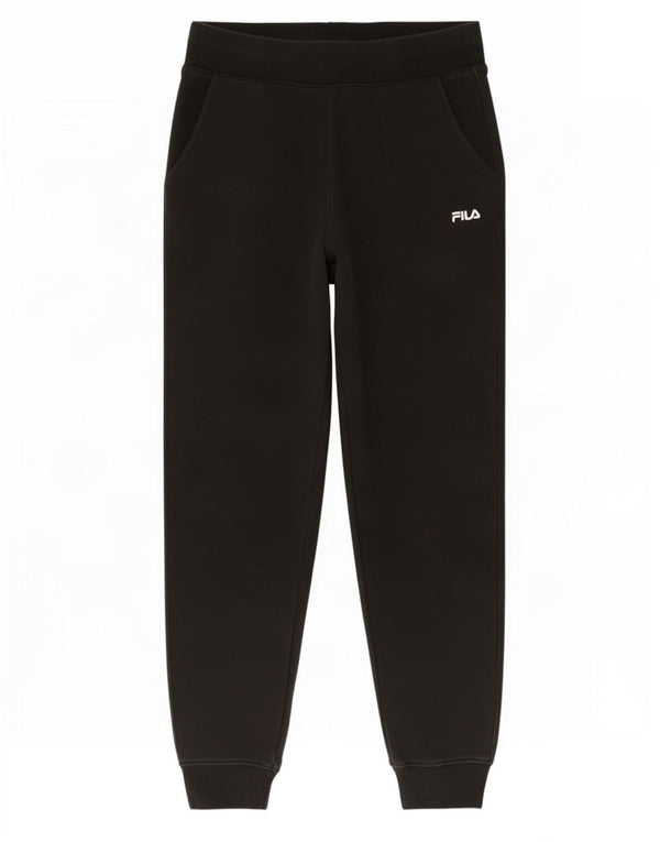 Fila Hombre Pantalones De Chándal Joggers Small Algodón Negro