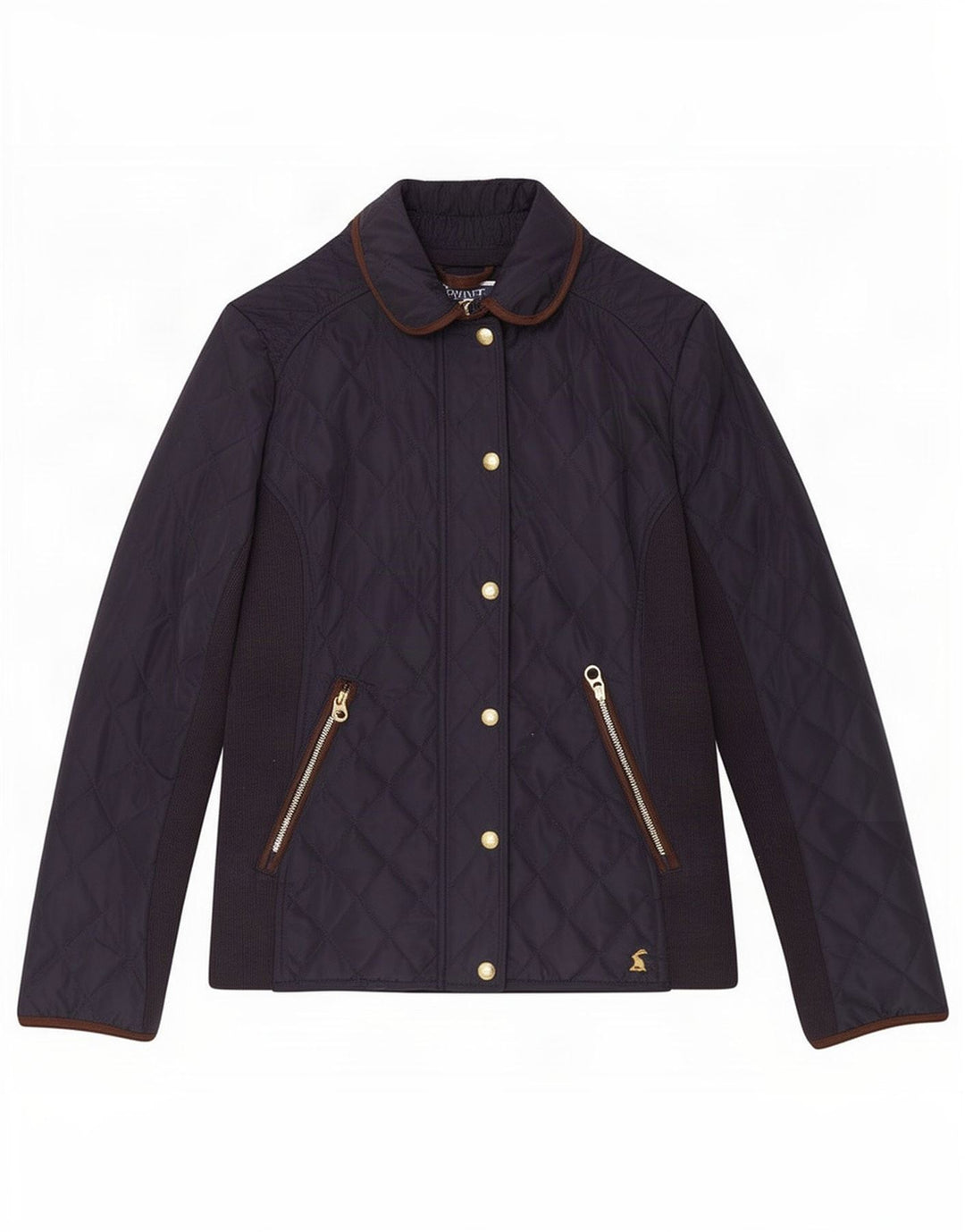 Chaqueta acolchada para mujer Joules UK 8 Small Poliéster azul marino