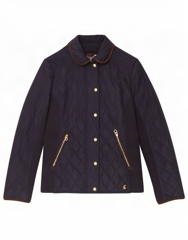 Chaqueta acolchada para mujer Joules UK 8 Small Poliéster azul marino