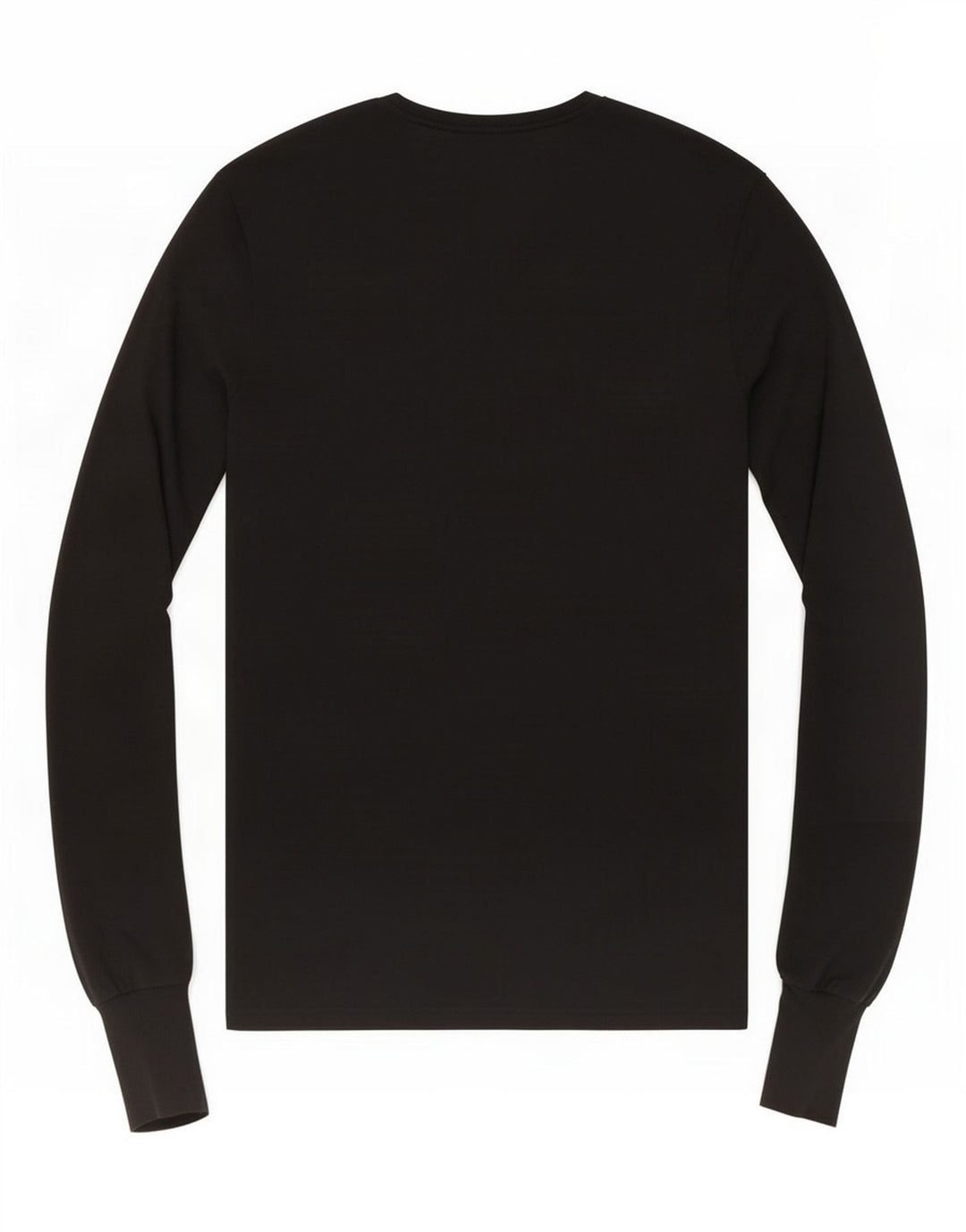 Zara Mujer Blusa Manga Larga Top UK 42 Medio Negro Poliéster
