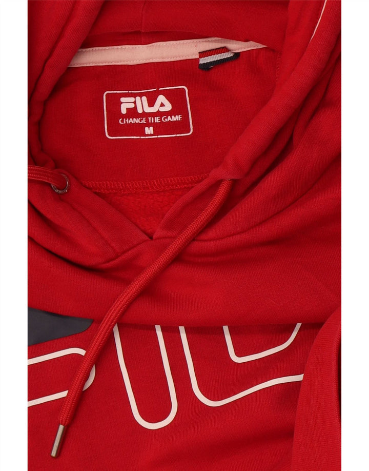 Fila Hombre Graphic Sudadera Con Capucha Jumper Medium Rojo