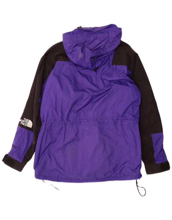 The North Face Chaqueta impermeable con capucha para mujer UK 44 Medio Púrpura Colorblock
