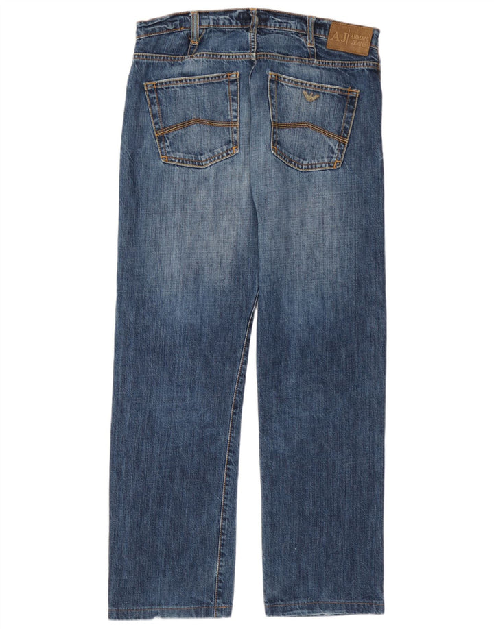 Vaqueros Armani Mujer Rectos W32 L29 Azul