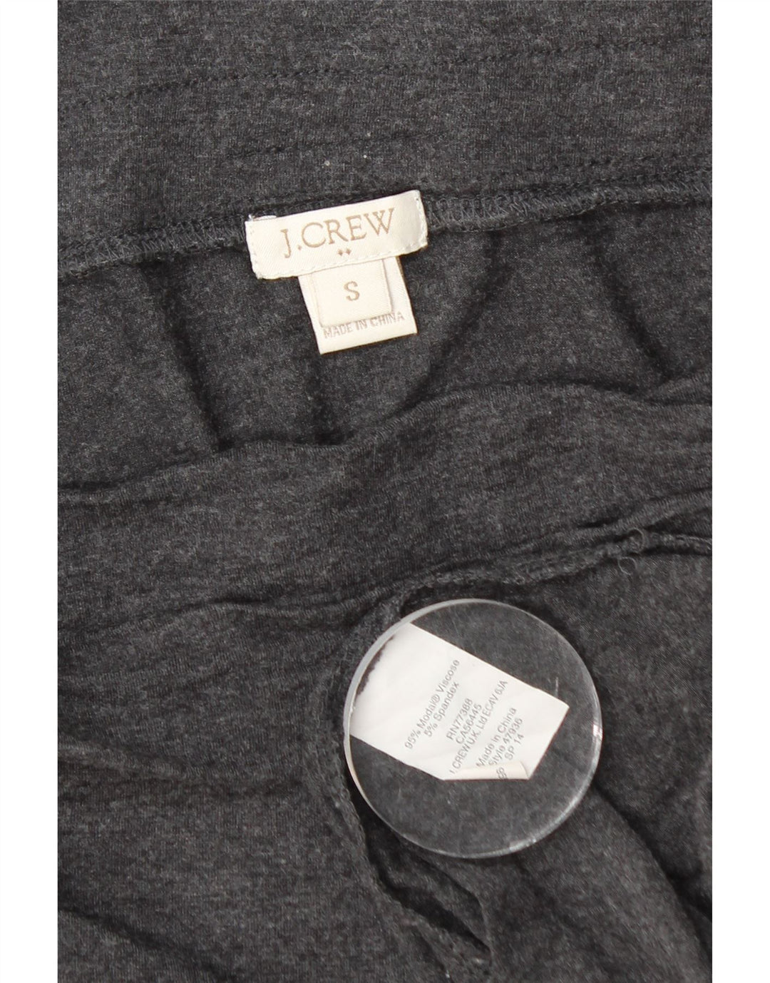 J. Crew Falda larga para mujer pequeña W30 Gris Modal