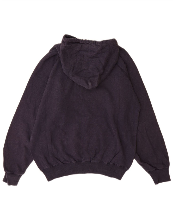 Champion Sudadera Con Capucha Gráfica Para Hombre Jersey De Algodón Azul Marino Mediano