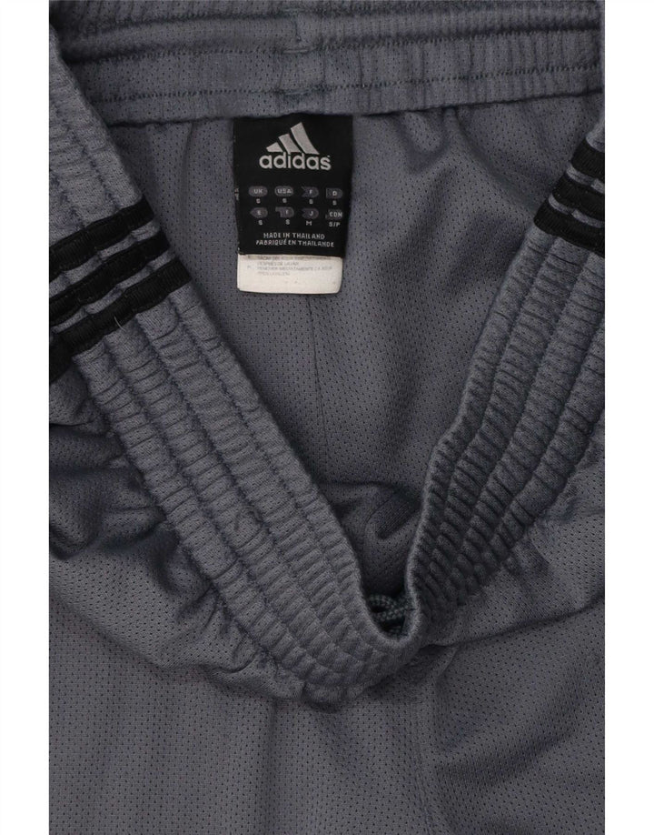 Adidas Hombre Pantalones Cortos Deportivos Pequeño Gris Poliéster